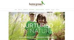 Desktop Screenshot of homegrownnursery.ae